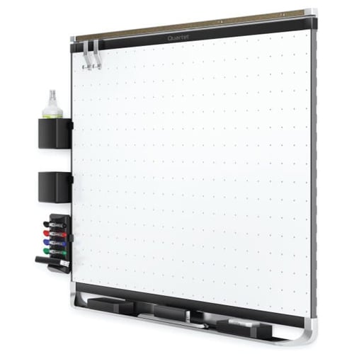 Quartet Prestige 2 Magnetic Steel White Board Black Frame