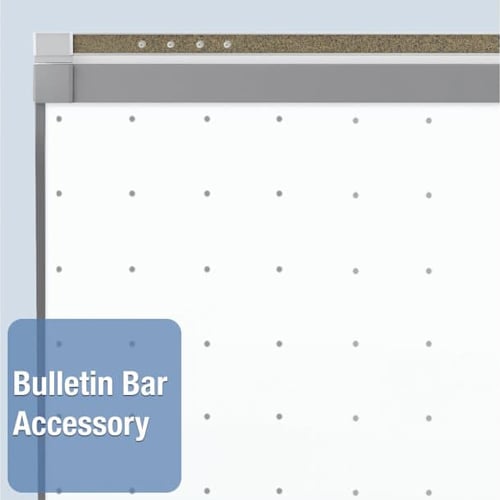 Quartet Prestige 2 8' x 4' Total Erase  White Board Graphite Frame - TE548GP2