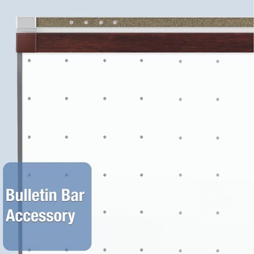 Quartet Prestige 2 8' x 4' Total Erase  White Board Mahogany Frame - TE548MP2