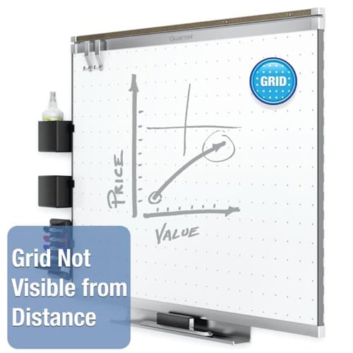 Quartet Prestige 2 8' x 4' Total Erase  White Board Silver Frame - TE548AP2