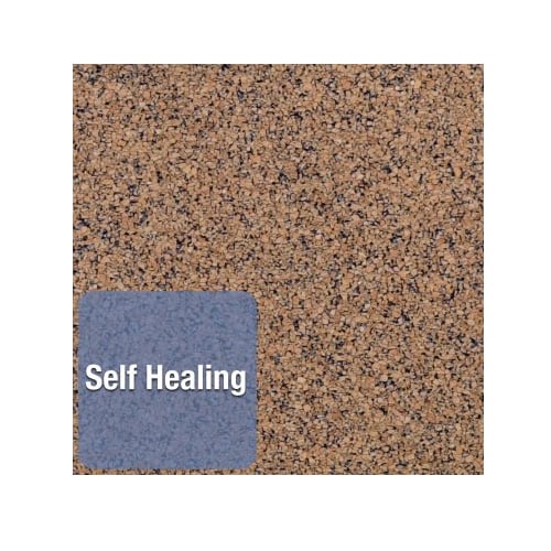 Quartet Prestige 36" x 24" Colored Cork Bulletin Board with Graphite Frame - B243G