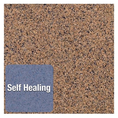 Quartet Prestige 36" x 24" Colored Cork Bulletin Board with Maple Frame - B243MA