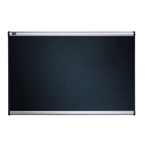Quartet Prestige 72" x 48" Embossed Foam Bulletin Board with Aluminum Frame - B347A
