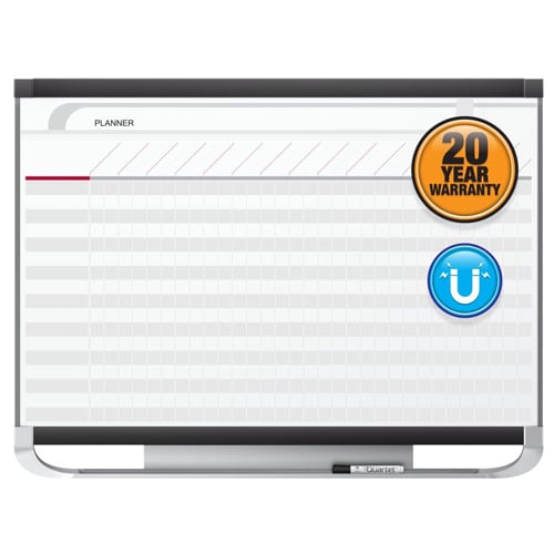 Quartet Prestige 4' x 3' Project Planner Board - PP43