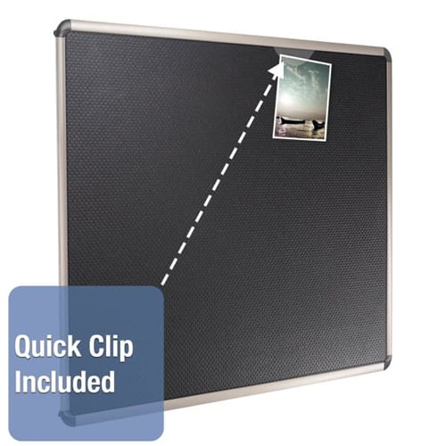 Quartet Prestige Embossed Foam Bulletin Boards with Titanium Frame