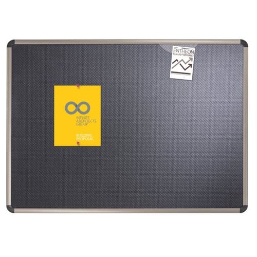 Quartet Prestige Embossed Foam Bulletin Boards with Titanium Frame
