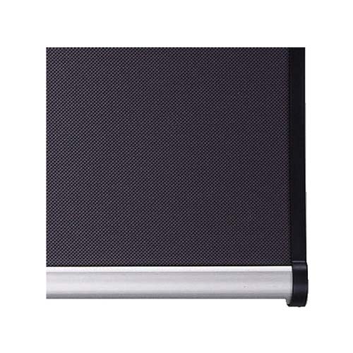 Quartet Prestige 36" x 24" Diamond Mesh Fabric Bulletin Board with Aluminum Frame - B443A