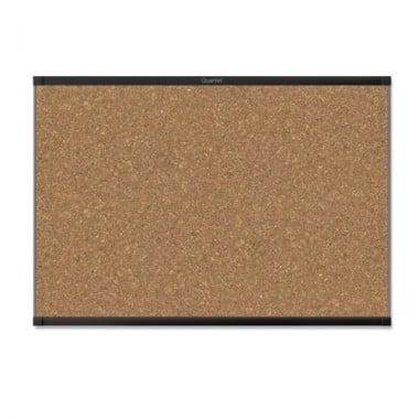 Quartet Prestige 2 Magnetic Cork Bulletin Boards with Black Frame