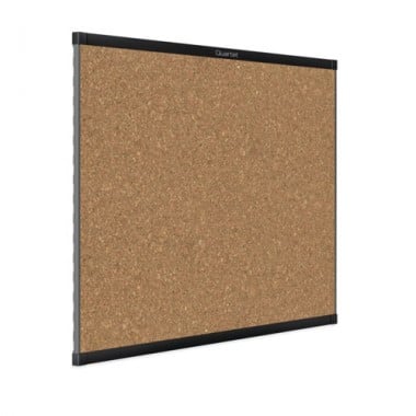 Quartet Prestige 2 Magnetic Cork Bulletin Boards with Black Frame