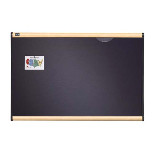 Quartet Prestige 72" x 48" Diamond Mesh Fabric Bulletin Board with Maple Frame