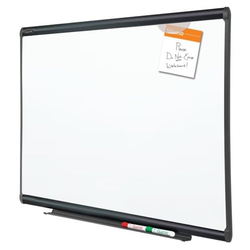 Quartet Prestige Plus 35" x 25" Graphite Frame Whiteboard