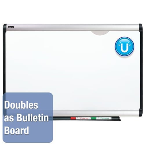 Quartet Prestige Plus 71" x 48" Aluminum Frame Whiteboard - P557A