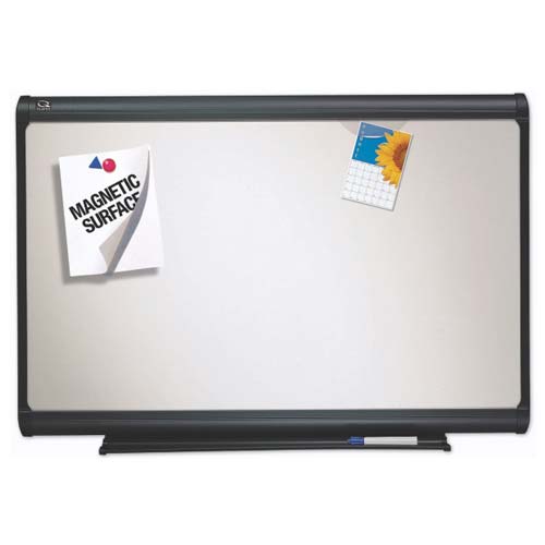 Quartet Prestige Plus 95" x 48" Graphite Frame Whiteboard