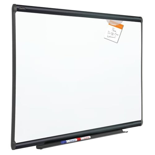 Quartet Prestige Plus 95" x 48" Graphite Frame Whiteboard