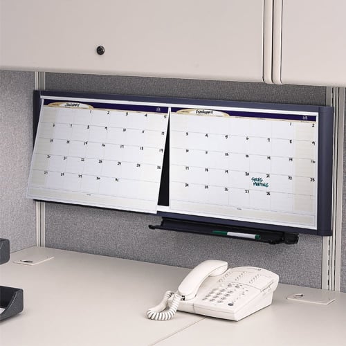 Quartet Prestige Total Erase 3' x 1' Two-Month Cubicle Planner - CCP31