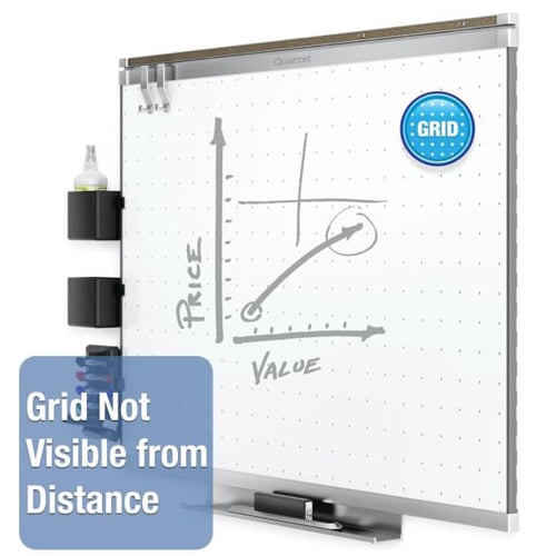 Quartet Prestige Total Erase 35" x 24" Aluminum Frame Board