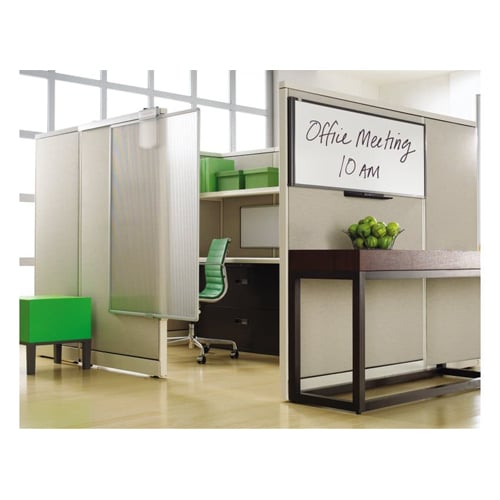 Quartet Prestige Total Erase 36" x 18" Cubicle Whiteboard - WM3618