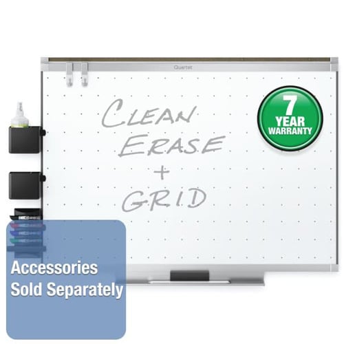 Quartet Prestige Total Erase 47" x 35" Aluminum Frame Board