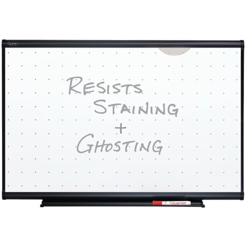 Quartet Prestige Total Erase 47" x 35" Graphite Frame Board