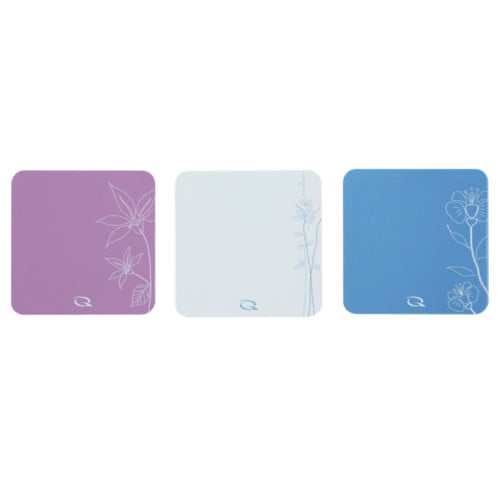 Quartet Re-Writeable 3" x 3" Tin Squares 3pk - 79201