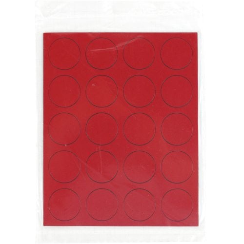 Quartet Red 3/4" Magnetic Circles 20pk - MCR