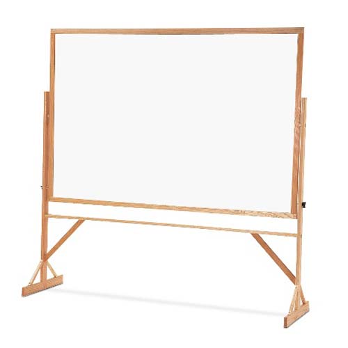 Quartet Reversible 2 Sided Porcelain Whiteboard - WPR406402