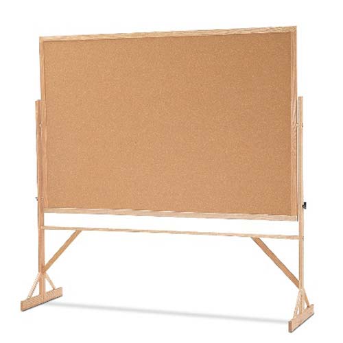 Quartet Reversible Porcelain Whiteboard Cork Bulletin Board - WPCR406402
