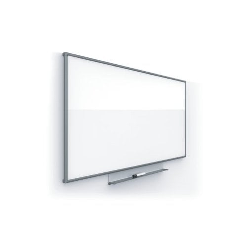 Quartet Silhouette Total Erase Whiteboard With Charcoal Aluminum Frame