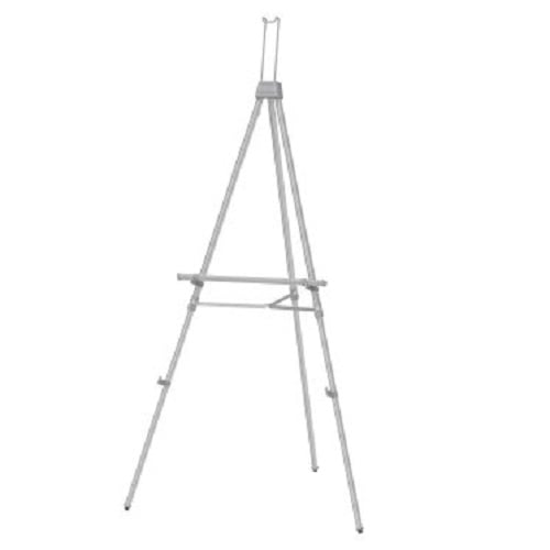 Quartet Silver Aluminum Heavy-Duty Telescoping Easel - 55E