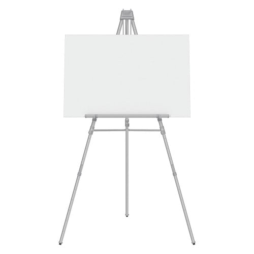 Quartet Silver Aluminum Heavy-Duty Telescoping Easel - 55E