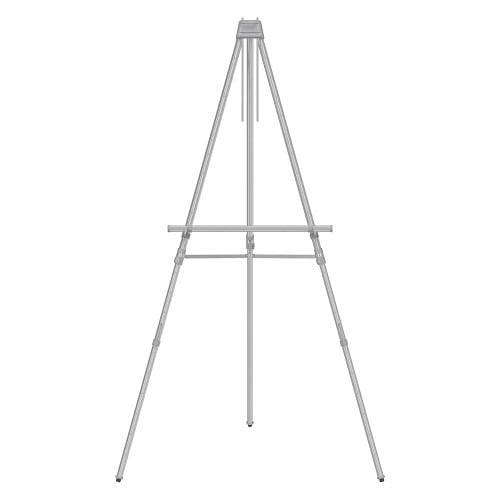 Quartet Silver Aluminum Heavy-Duty Telescoping Easel - 55E