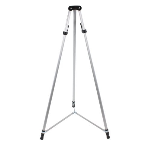 Quartet Silver Aluminum Lightweight Telescoping Easel - 50E