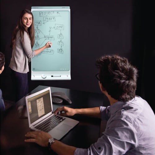 Quartet SMART kapp 42 Digital Dry-Erase Glass Board with White Frame - QRT-SK5234