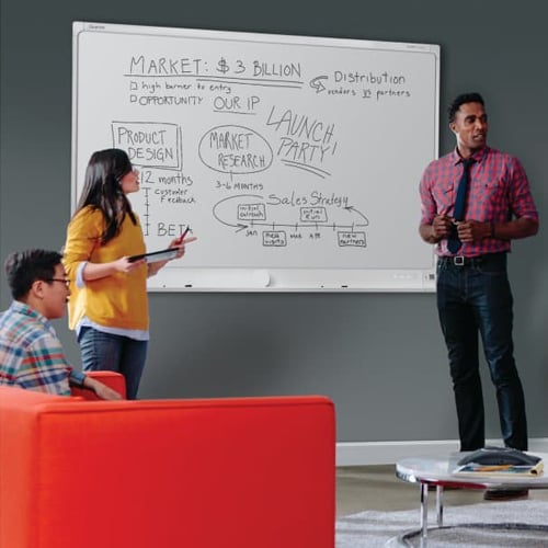 Quartet SMART kapp 84 Digital Dry-Erase Board with White Frame