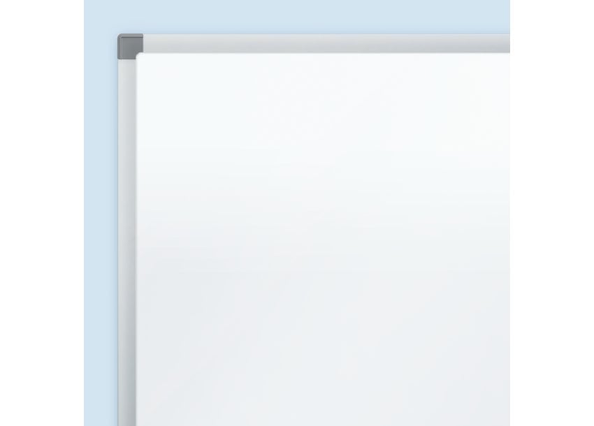Quartet Standard DuraMax Porcelain 6' x 4' Whiteboard with Silver Frame - 85517