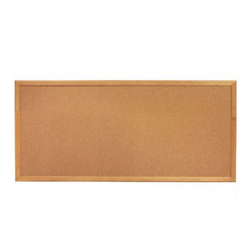 Quartet Standard Cork Bulletin Boards with Oak Frame
