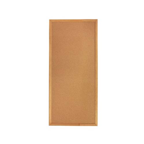 Quartet Standard Cork Bulletin Boards with Oak Frame