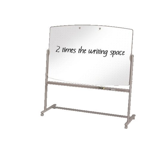 Quartet Total Erase Large Reversible Mobile Easel - QRT-3640TE