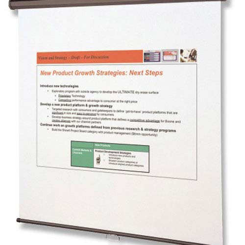 Quartet Wall or Ceiling Mount Projection Screen