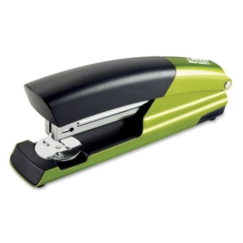 Rapid Wild Color Series Green/Black Desktop Stapler with Staple Remover - RPD29014