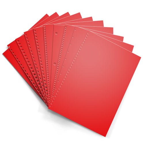 Re-Entry Red Astrobrights 24lb Punched Binding Paper - 500 Sheets