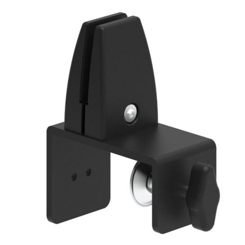Luxor RECLAIM Clear Acrylic 60" x 30" Clamp-On Sneeze Guard Cubicle Wall Extender