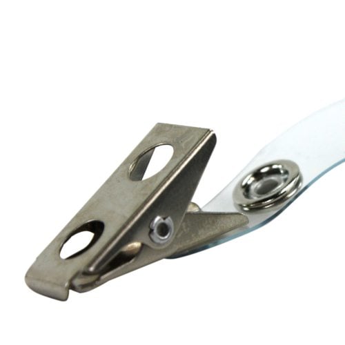 Recyclable 2-Hole Smooth-Face Strap Clips - 100pk