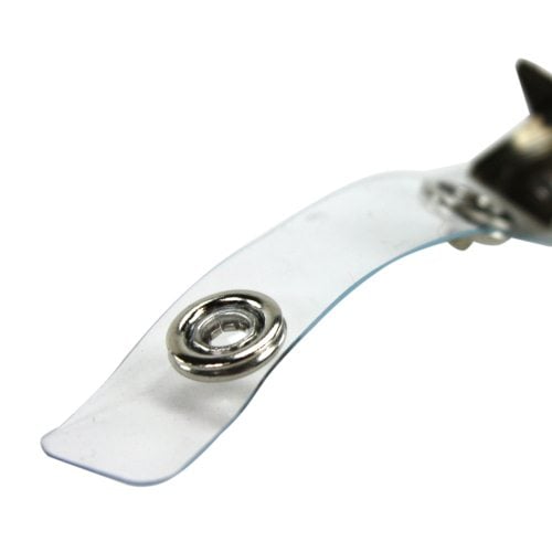 Recyclable 2-Hole Smooth-Face Strap Clips - 100pk