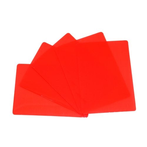 Red 10mil IBM Data Laminating Pouches - 100pk