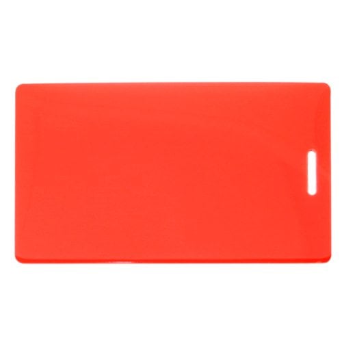 Red 10mil Luggage Tag With Slot Laminating Pouches - 100pk