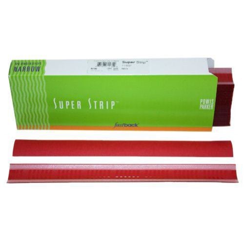 Red 11" Narrow Powis Parker Fastback Super Strips (500/Case) - 56NFBREDD