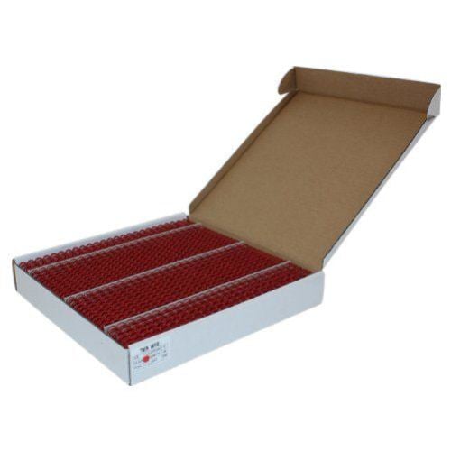 Red 7/16" 3:1 Pitch Twin Loop Wire - 100pk