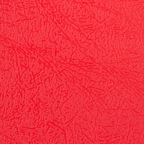 16mil Red Leather Grain Poly Covers
