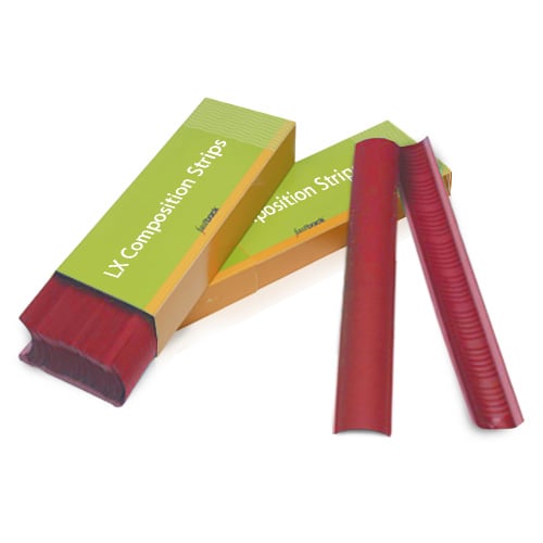 Red 11" Fastback LX Comp Strips